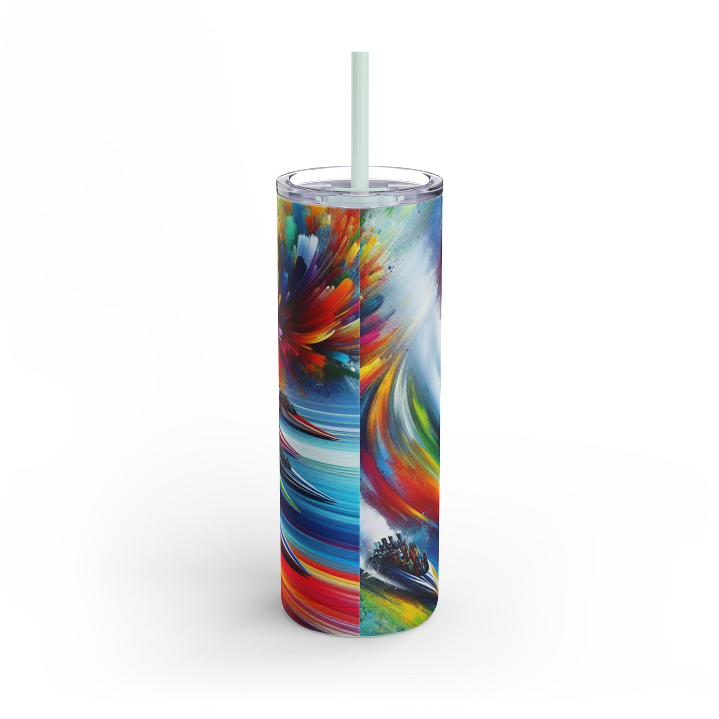 Racing Waves of Color - Tumblers
