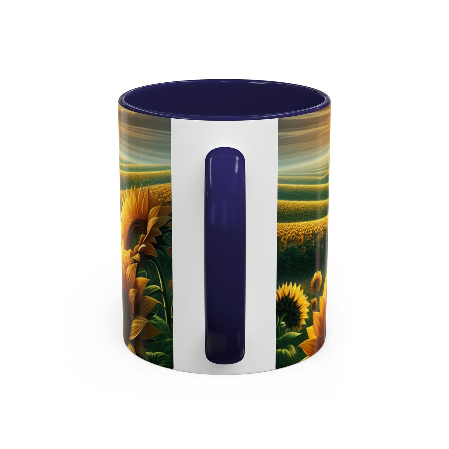 Sunset Sunflower Serenade - Mugs
