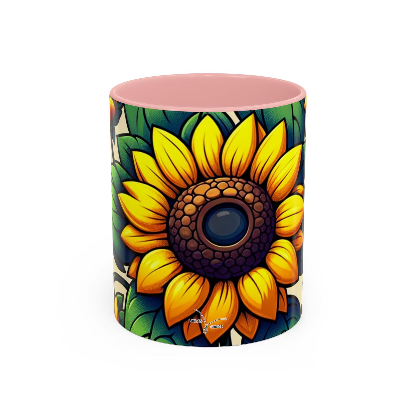 Golden Helianthus Haven - Mugs