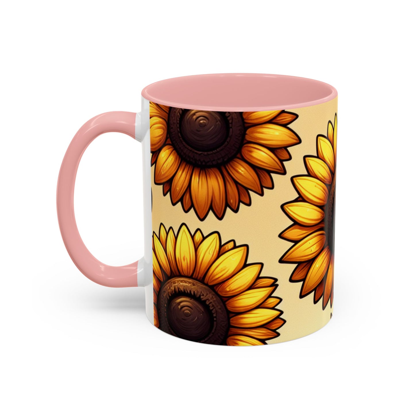 Golden Helianthus Array - Mugs