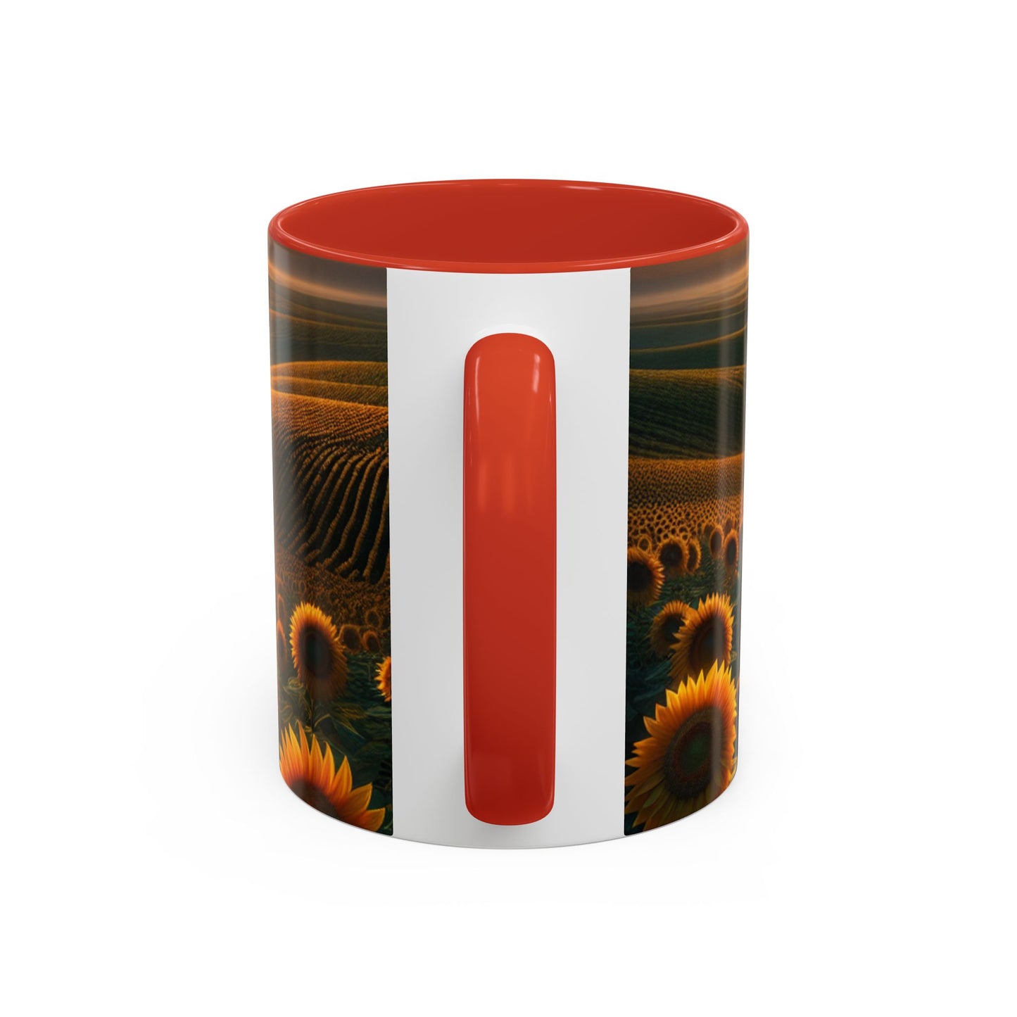 Amber Serenity Sunflower Fields - Mugs