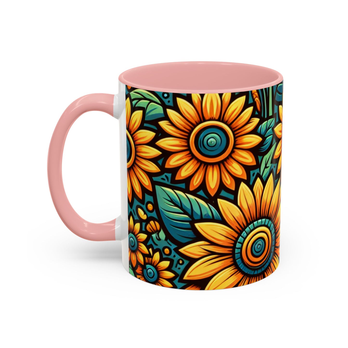 Azure Autumn Sunflower Medley - Mugs