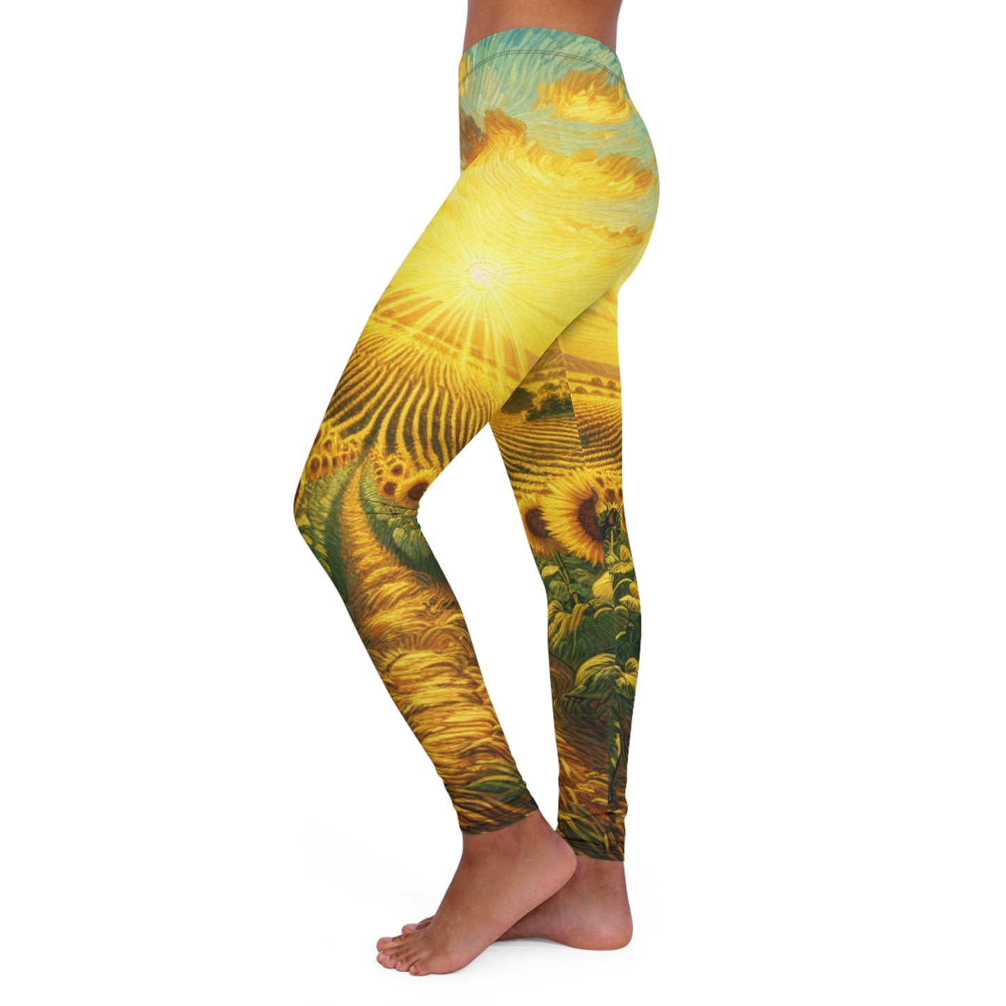 Golden Harvest Radiance - Leggings