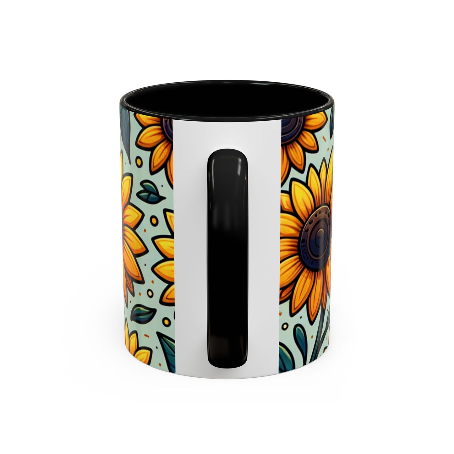 Sunshine Meadow Blooms Pattern - Mugs