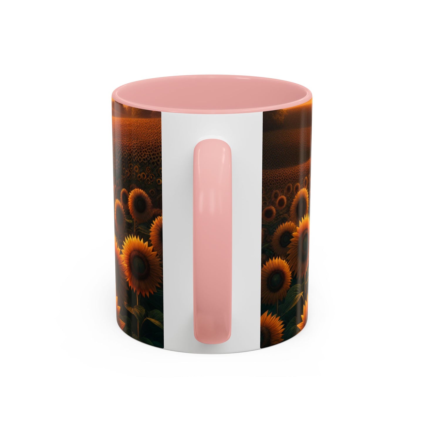 Amber Horizons Sunflower Field - Mugs