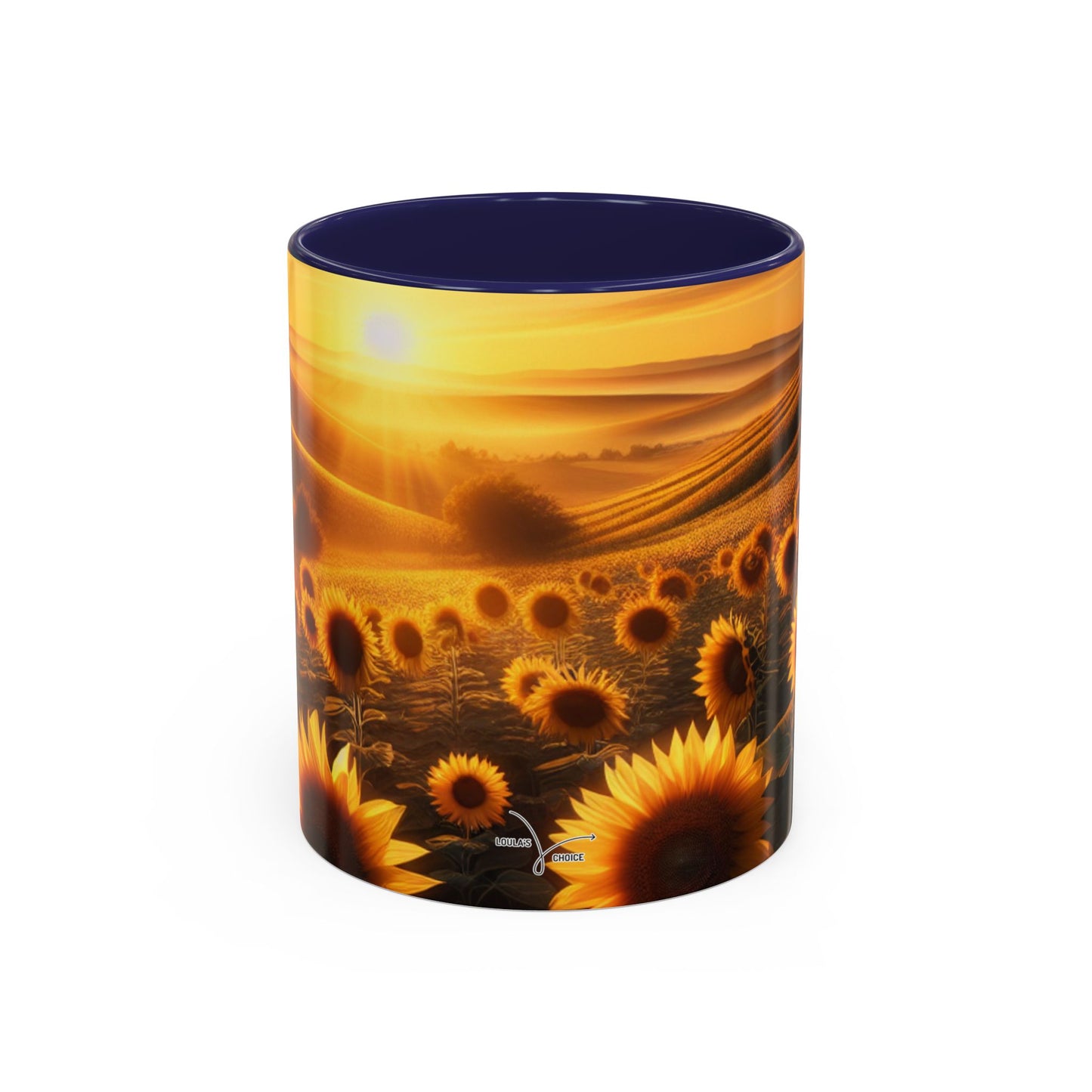 Golden Hour Sunflower Bliss - Mugs