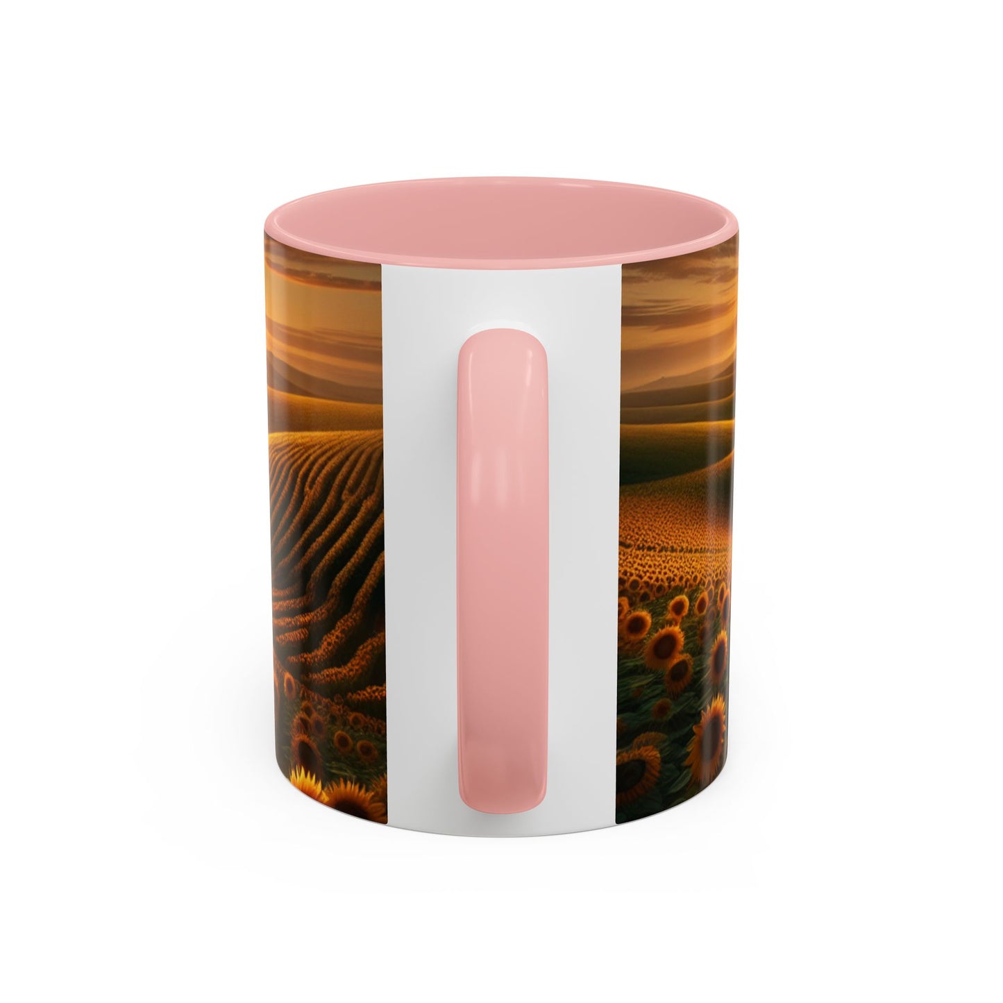 Amber Waves of Sunflower Majesty - Mugs
