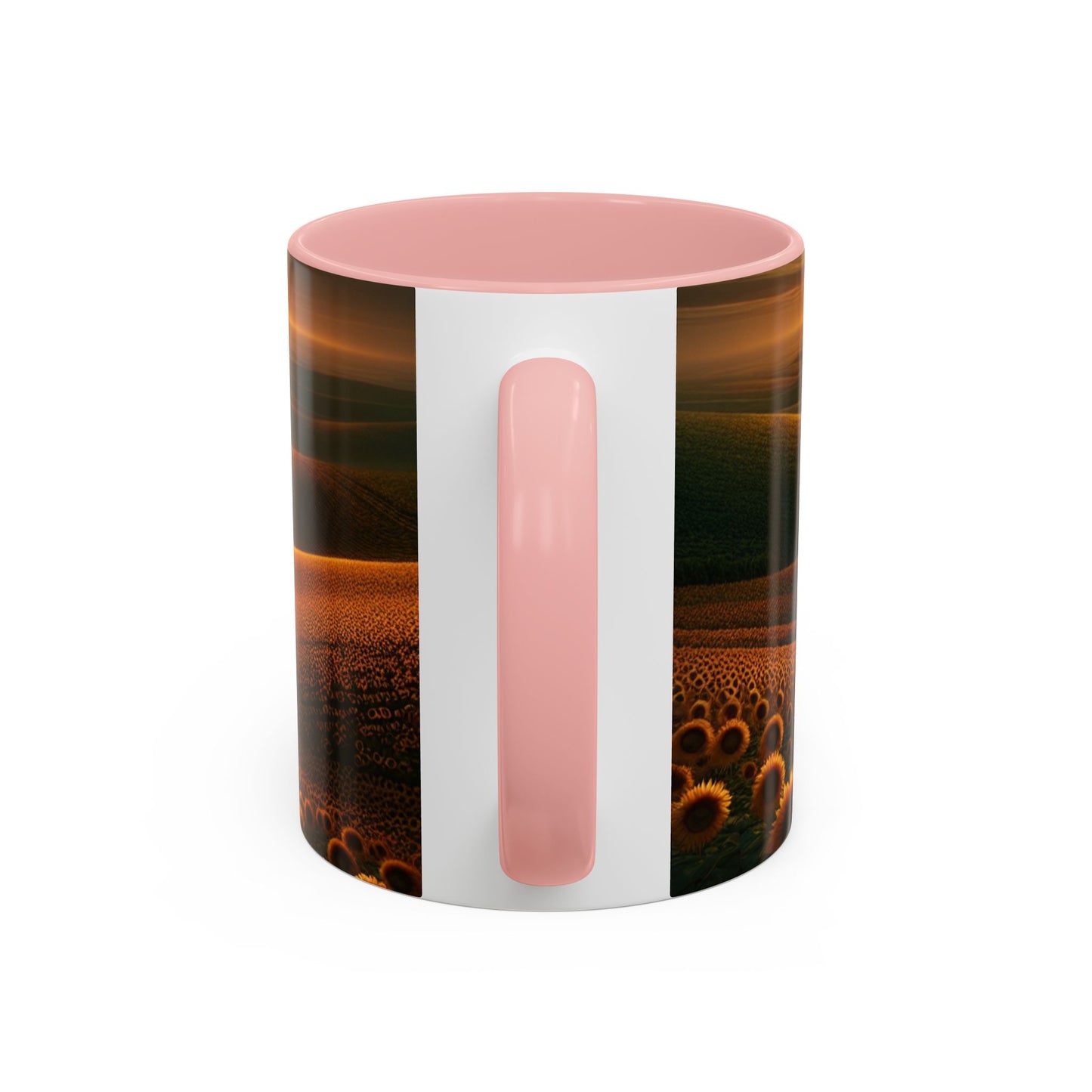 Amber Waves and Sunflower Blaze Sunrise - Mugs