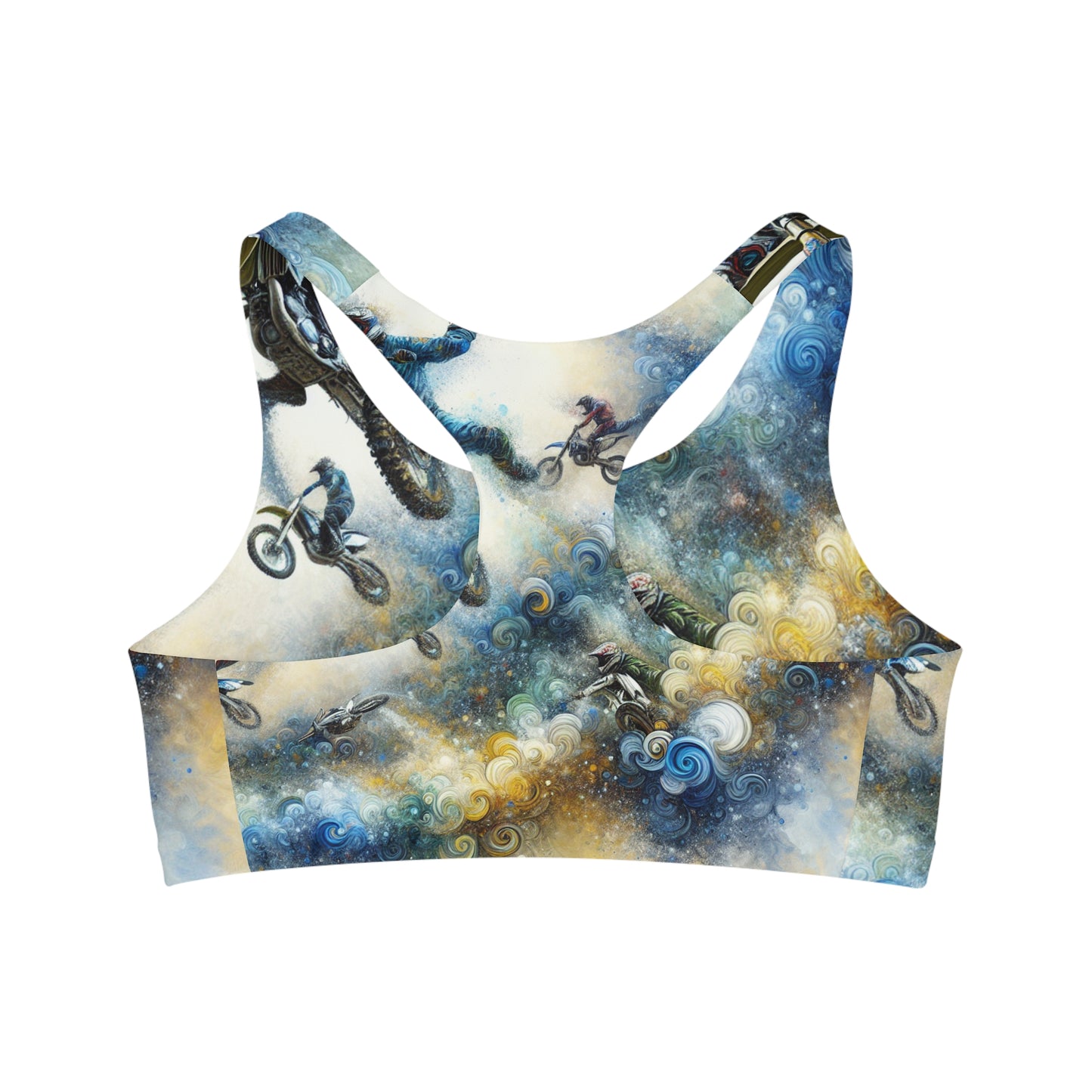 Celestial Motocross Dreamscape - Sports Bra