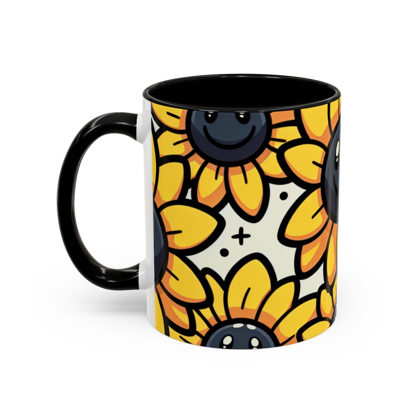 Sunshine Smiles Blossom Pattern - Mugs