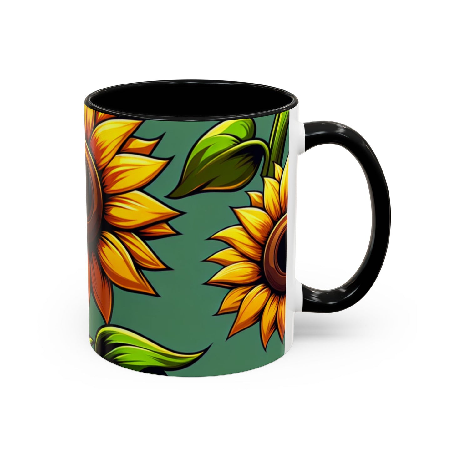 Sunshine Blooms Pattern - Mugs