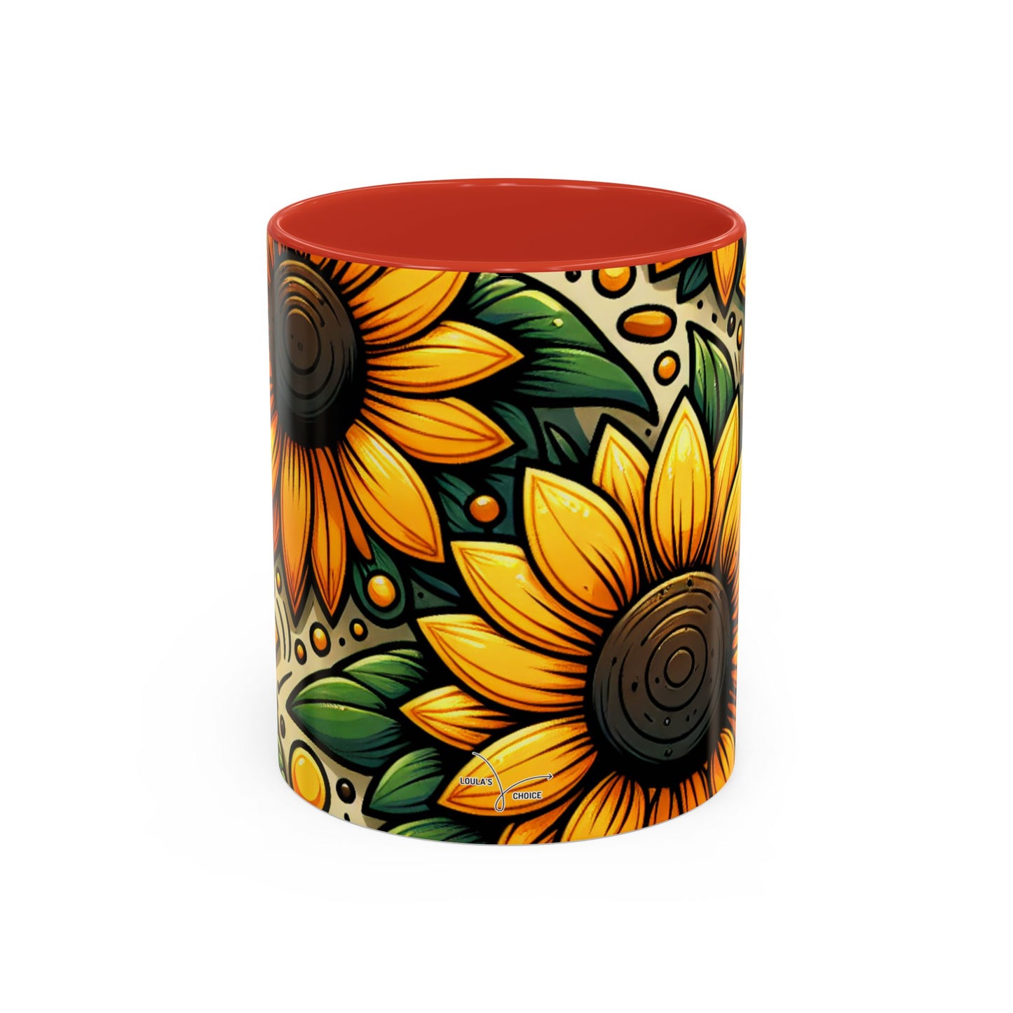 Sunflower Radiance Tapestry - Mugs