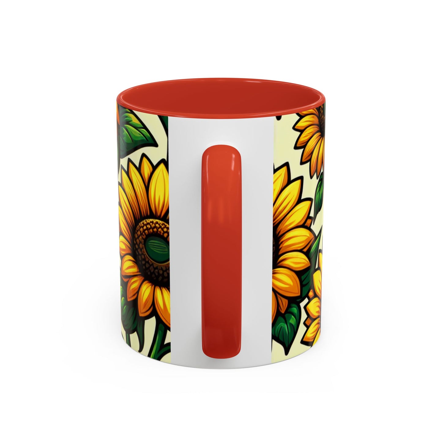 Golden Helianthus Haven - Mugs