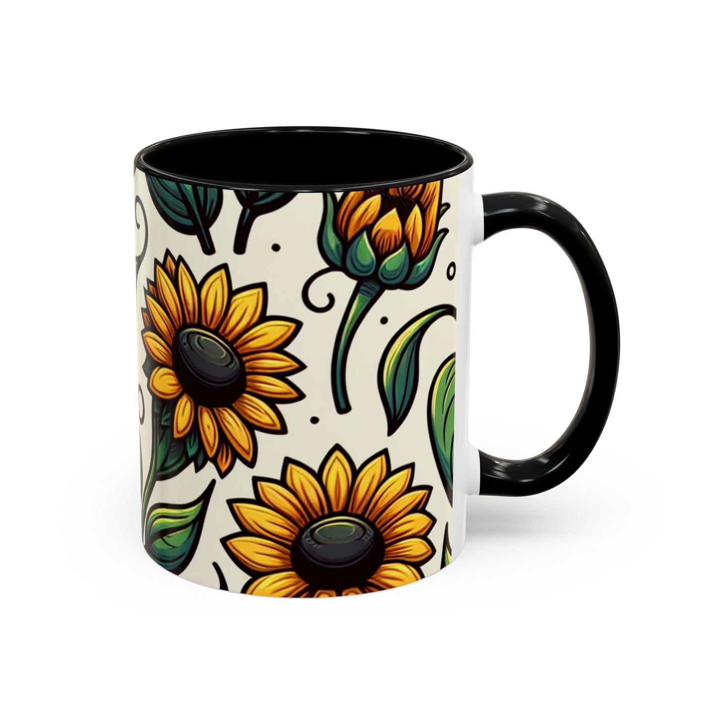 Sunshine Meadow Floral Tapestry - Mugs