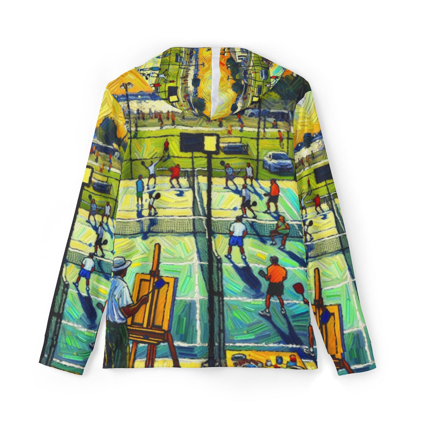 Vibrant Courtside Rhapsody - Hoodie