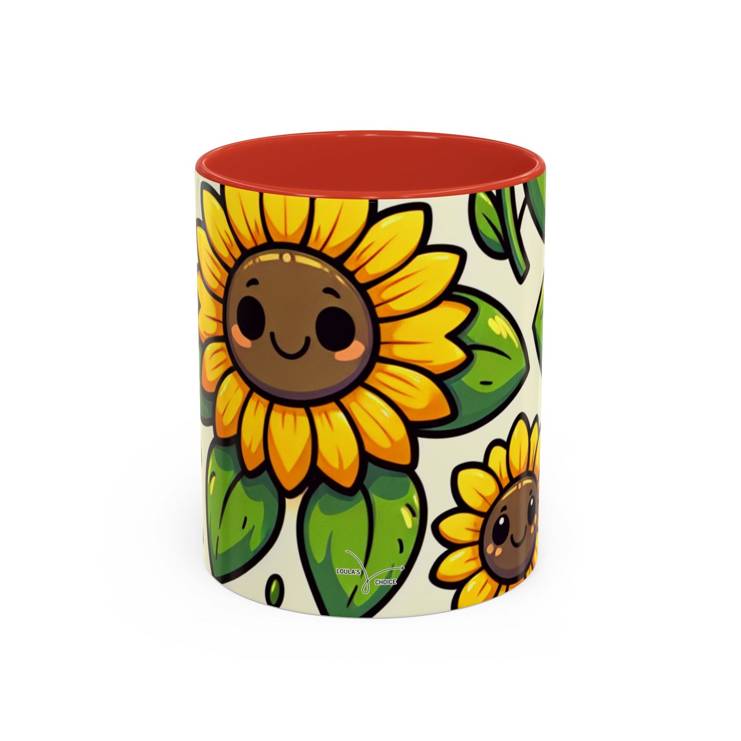 Sunny Smiles Floral Delight - Mugs