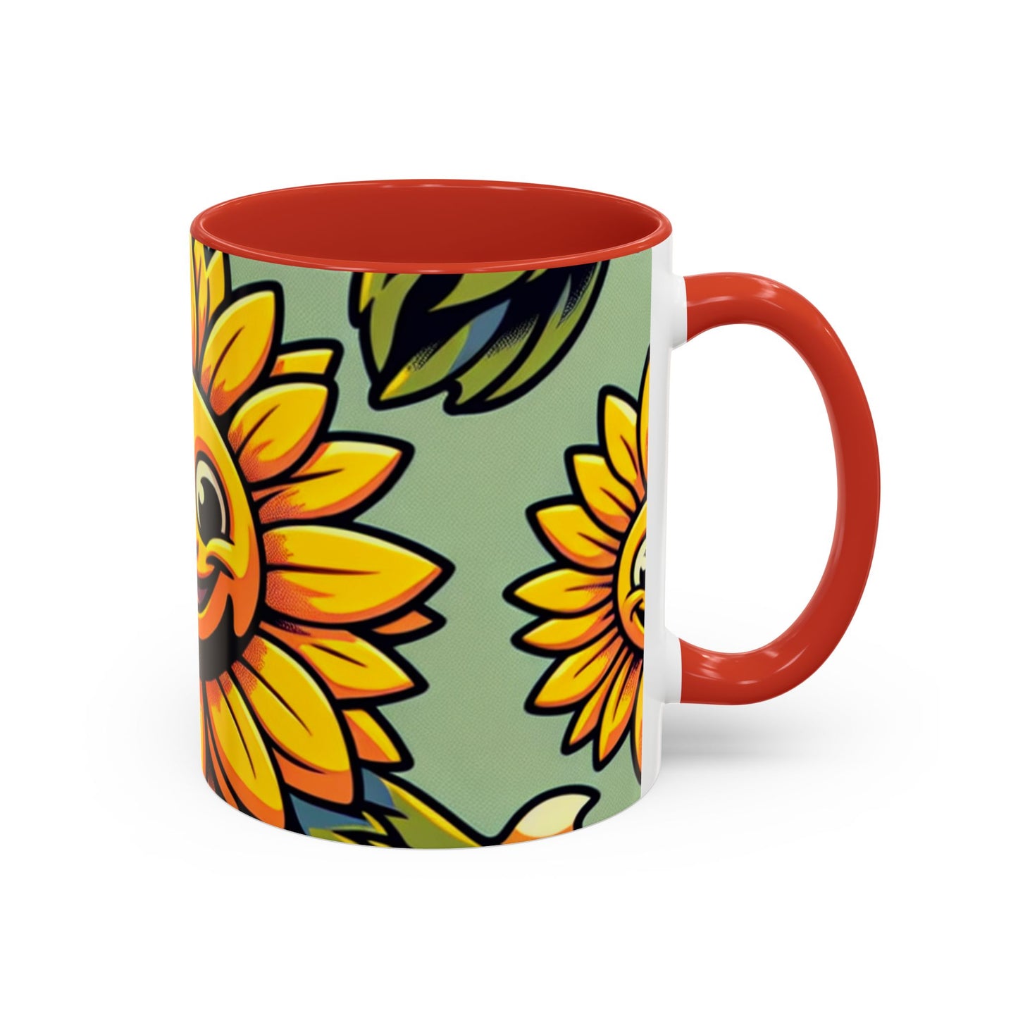 Sunny Smiles Floral Tapestry - Mugs