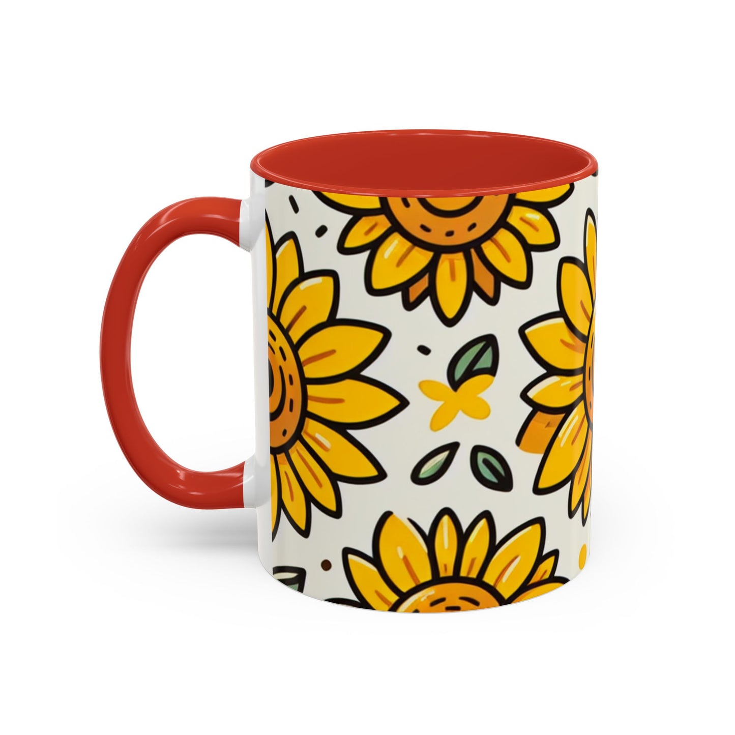 Sunshine Smiles Floral Bliss - Mugs