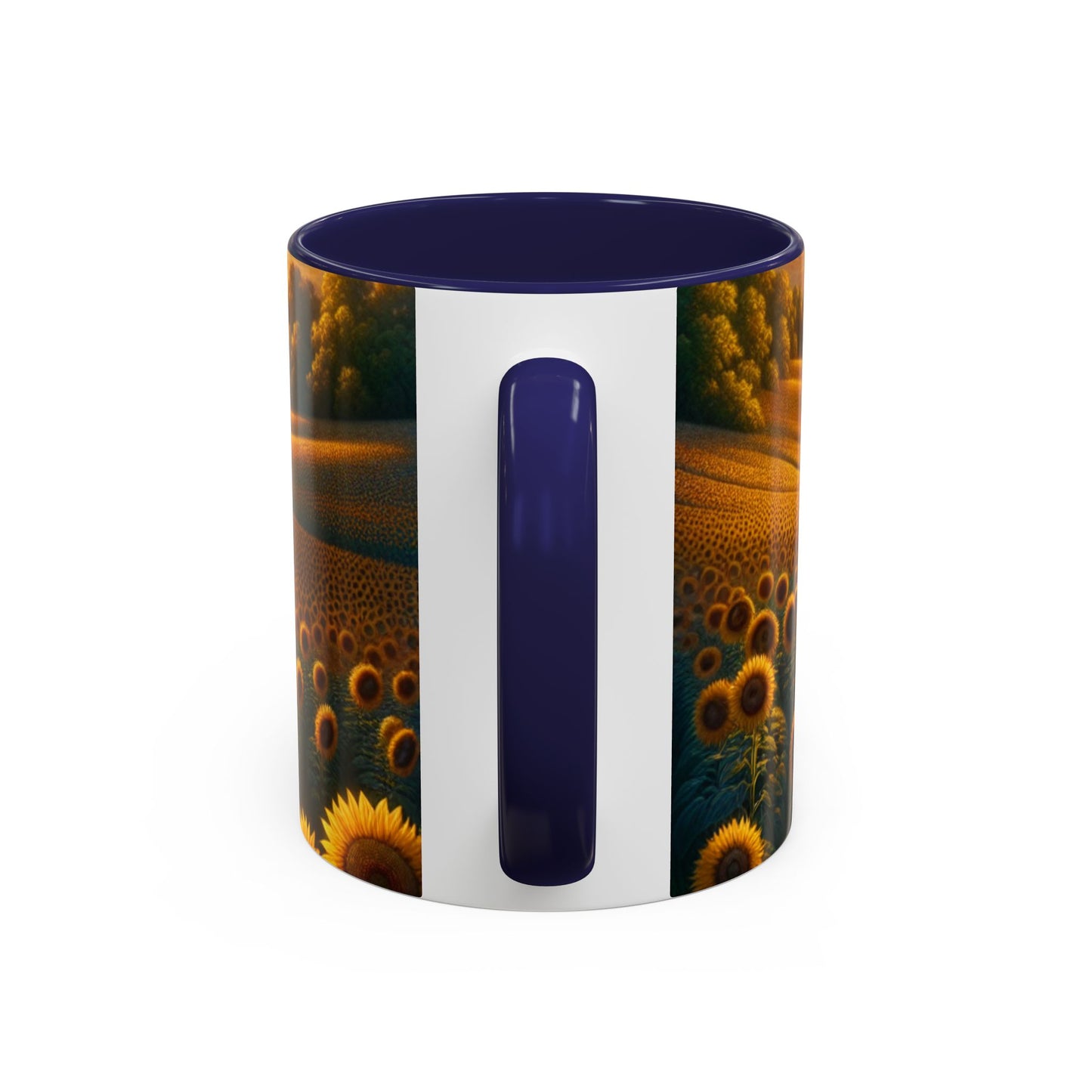 Sunset Sunflower Serenade Pattern - Mugs