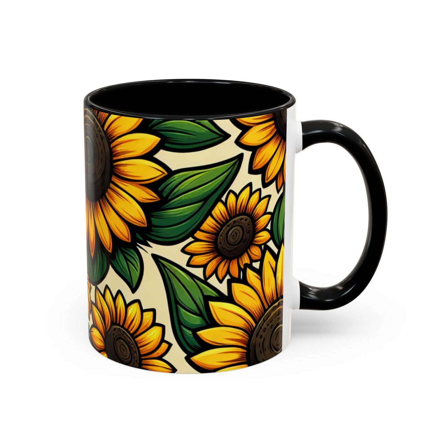 Sunshine Meadow Sunflower Bloom - Mugs
