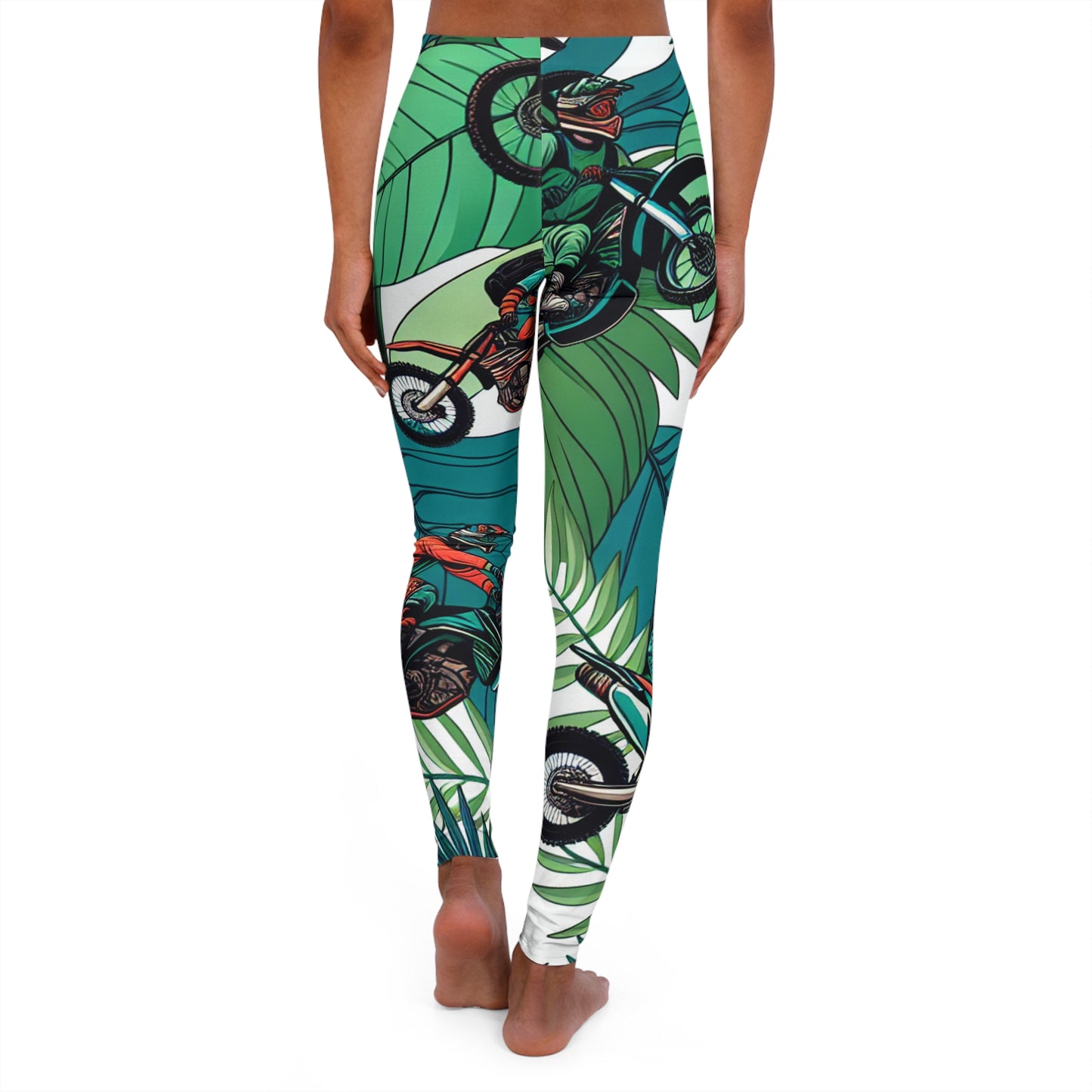 Tropical Trailblazer Motocross Majesty - Leggings
