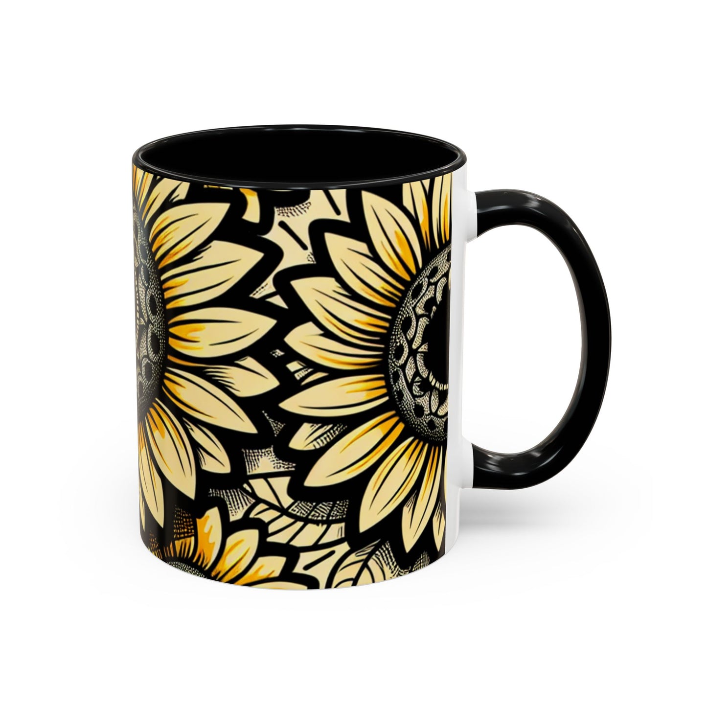 Midnight Sunflower Majesty - Mugs