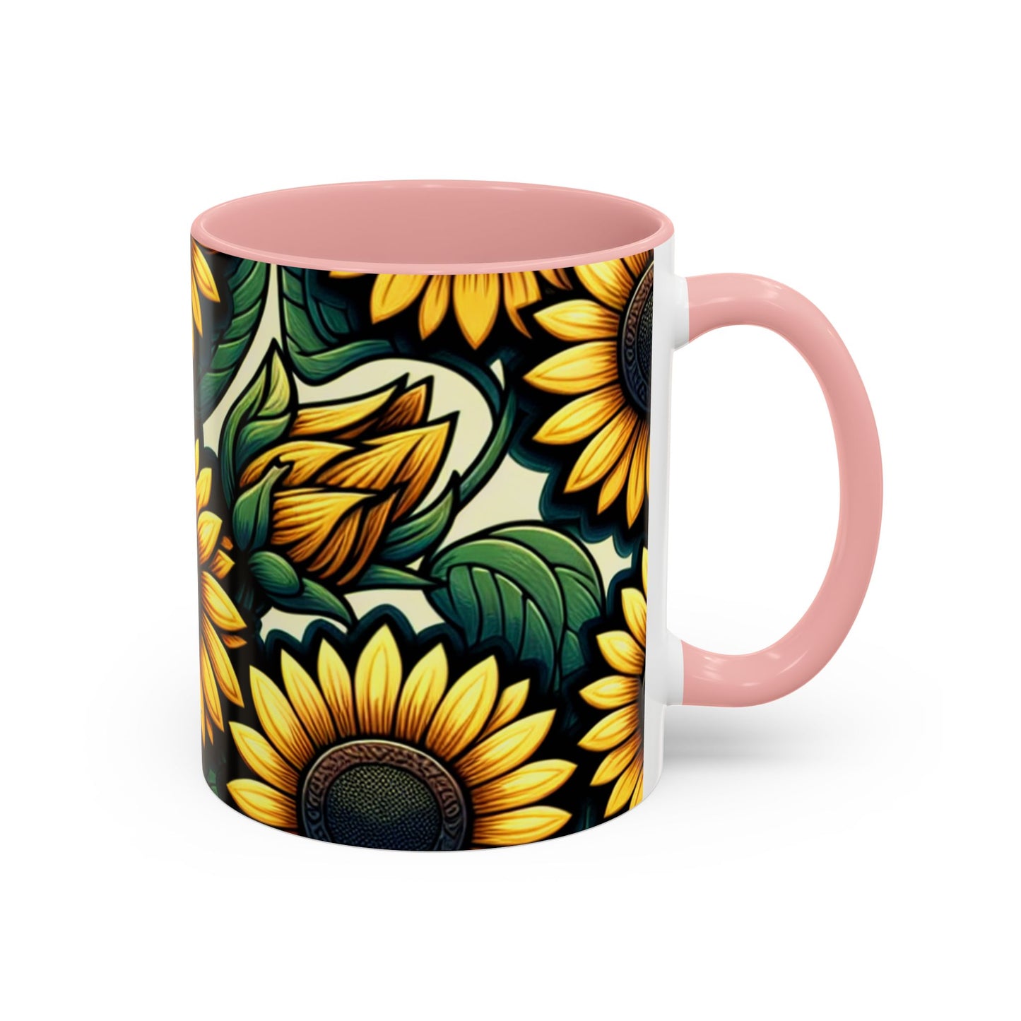 Sunlit Blossom Symphony - Mugs