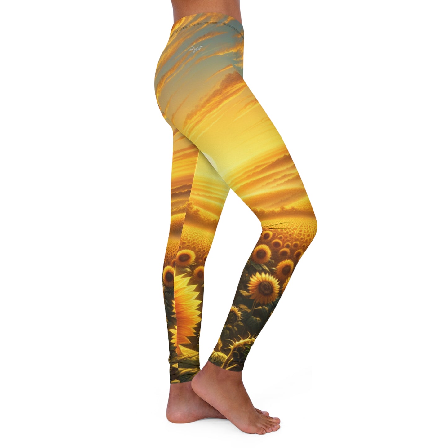 Amber Sunrise Symphony - Leggings