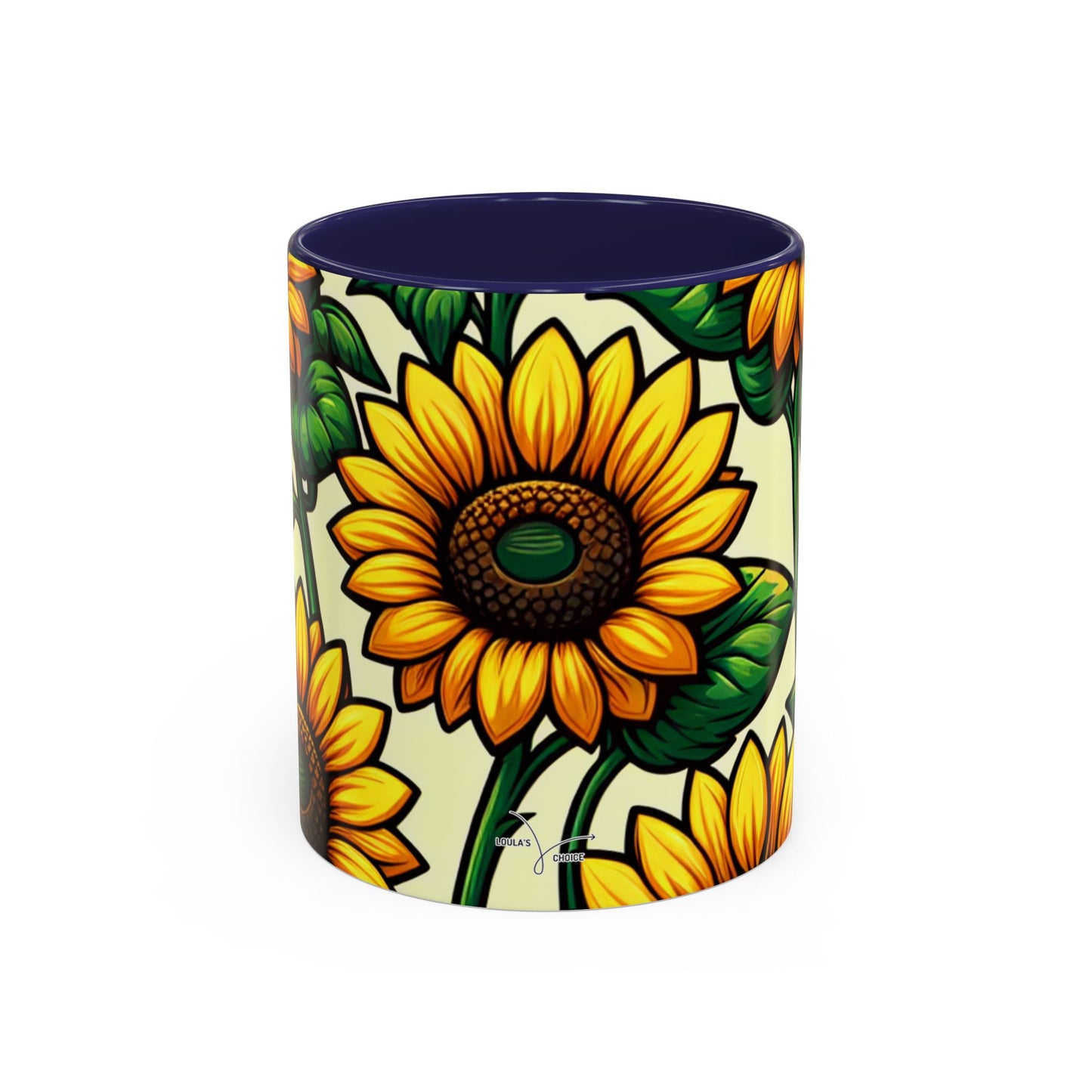 Golden Helianthus Haven - Mugs