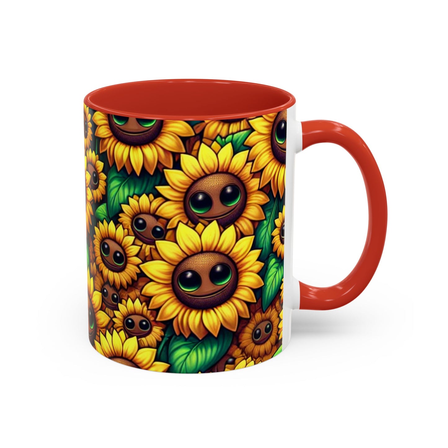 Enchanted Sunflower Smiles - Mugs
