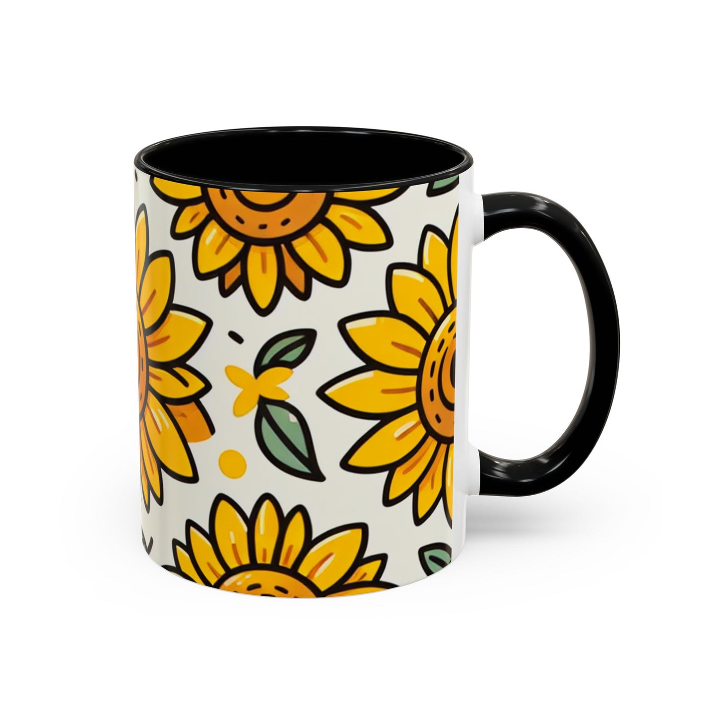 Sunshine Smiles Floral Bliss - Mugs