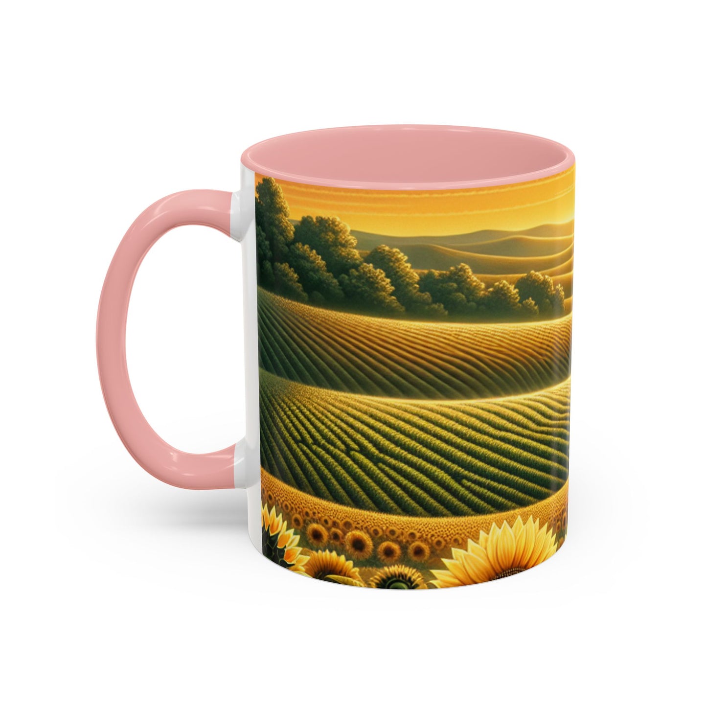 Amber Sunflower Valleys - Mugs