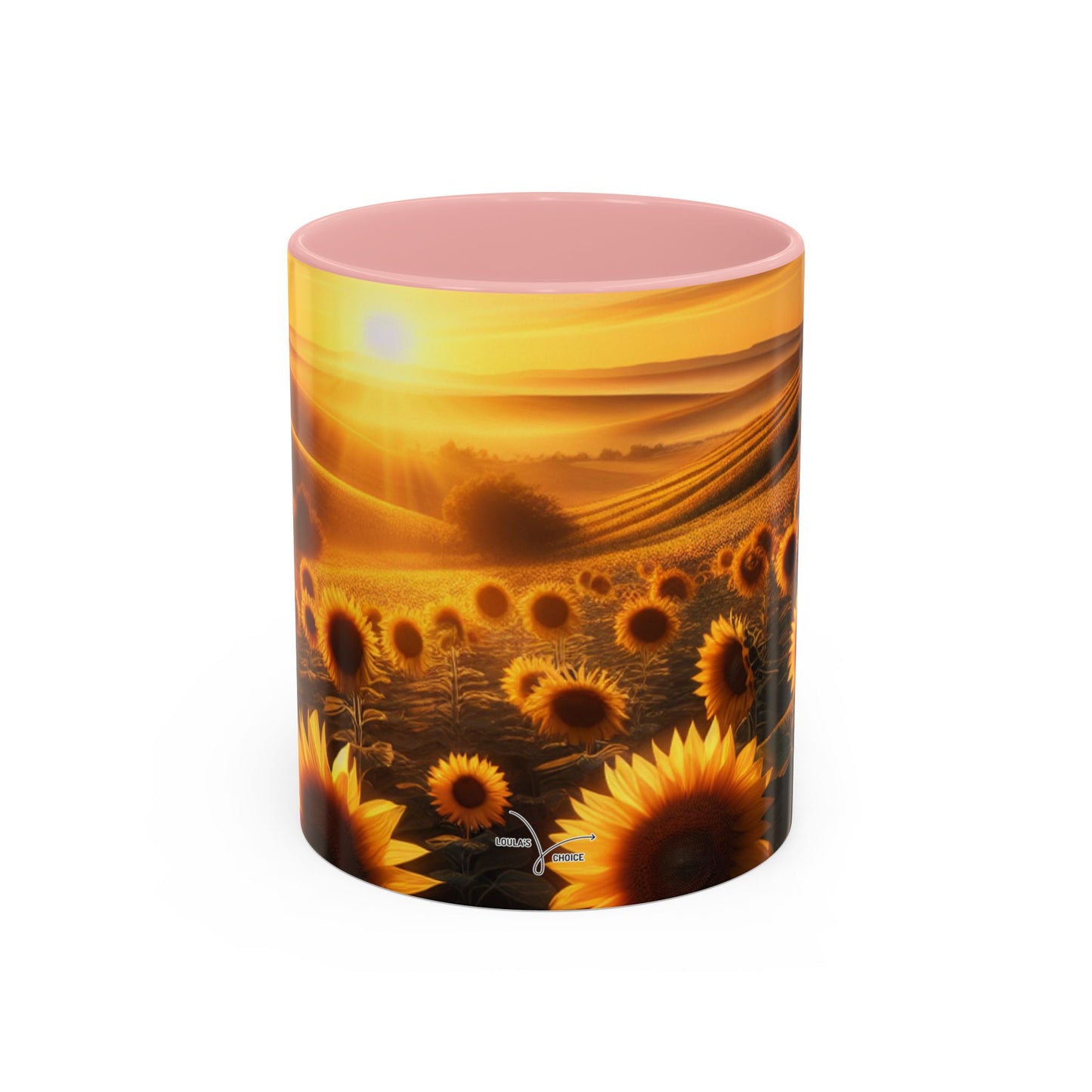 Golden Hour Sunflower Bliss - Mugs
