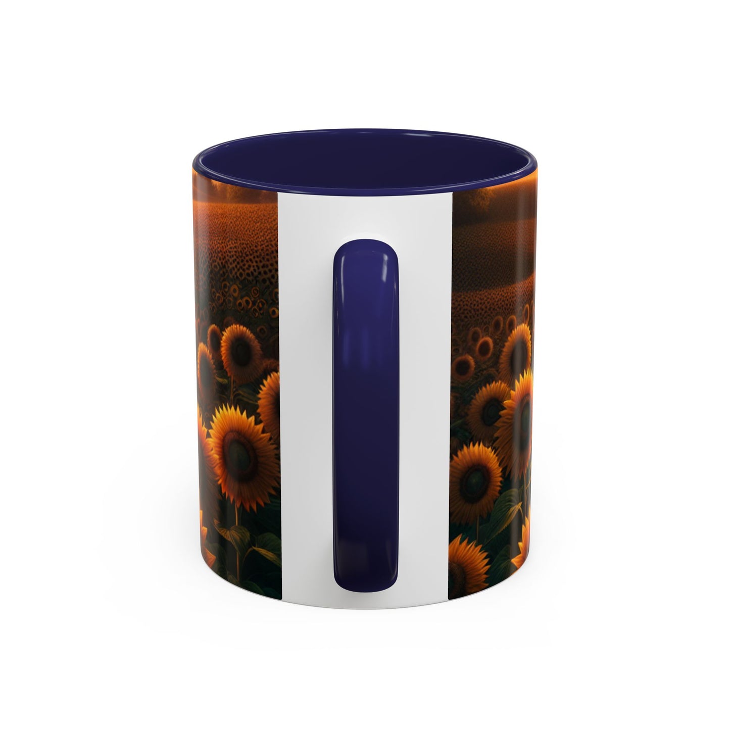 Amber Horizons Sunflower Field - Mugs