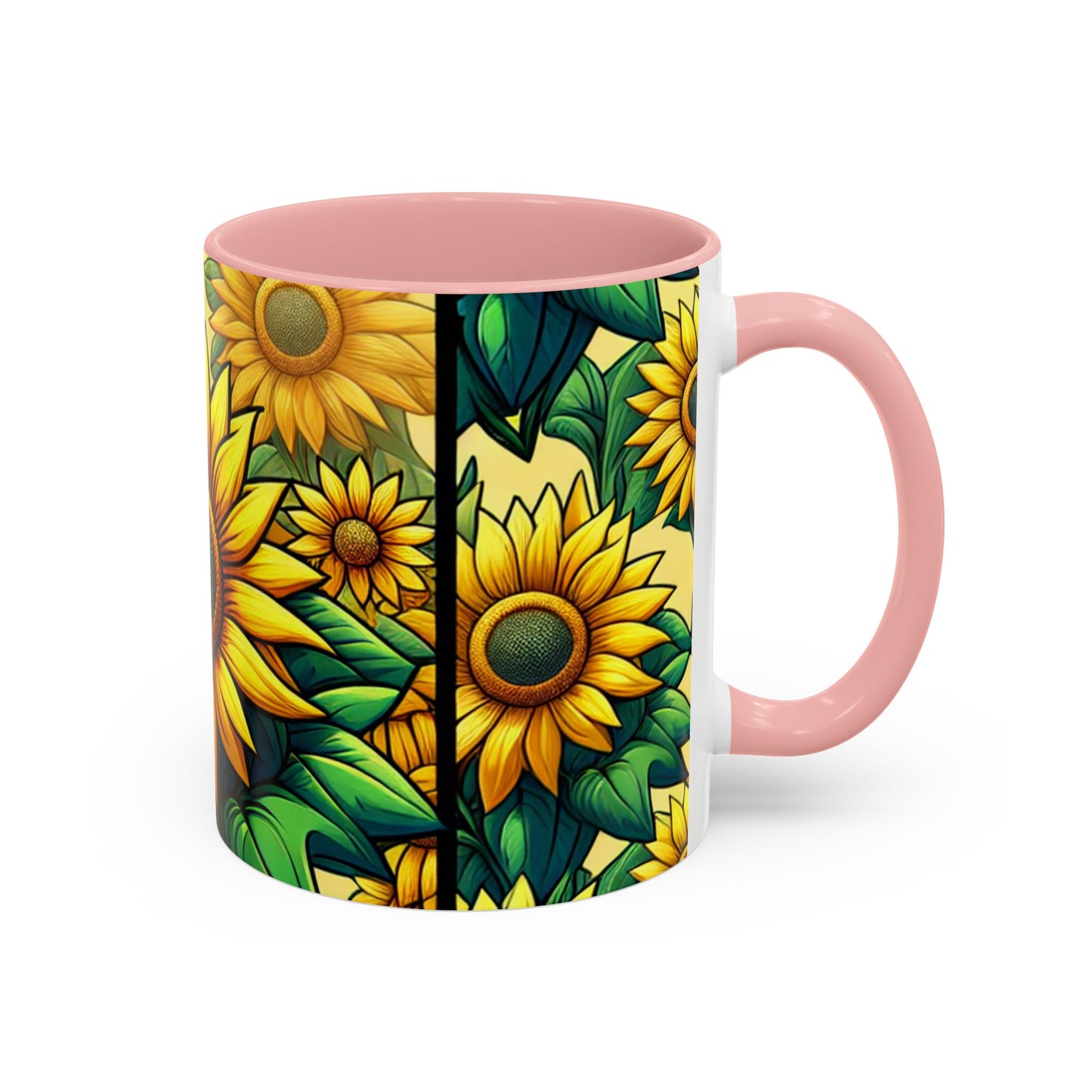 Golden Helianthus Haven - Mugs