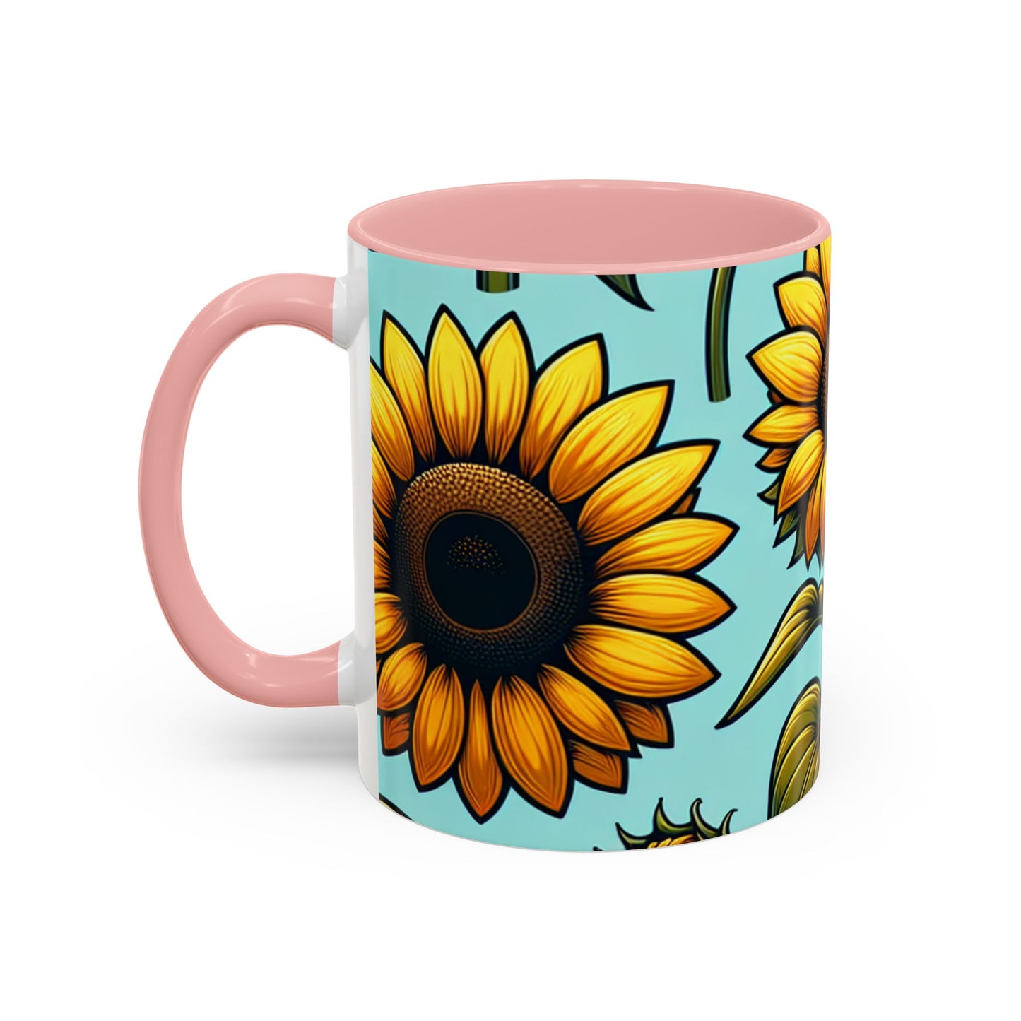 Sunny Splendor Sunflower Array - Mugs