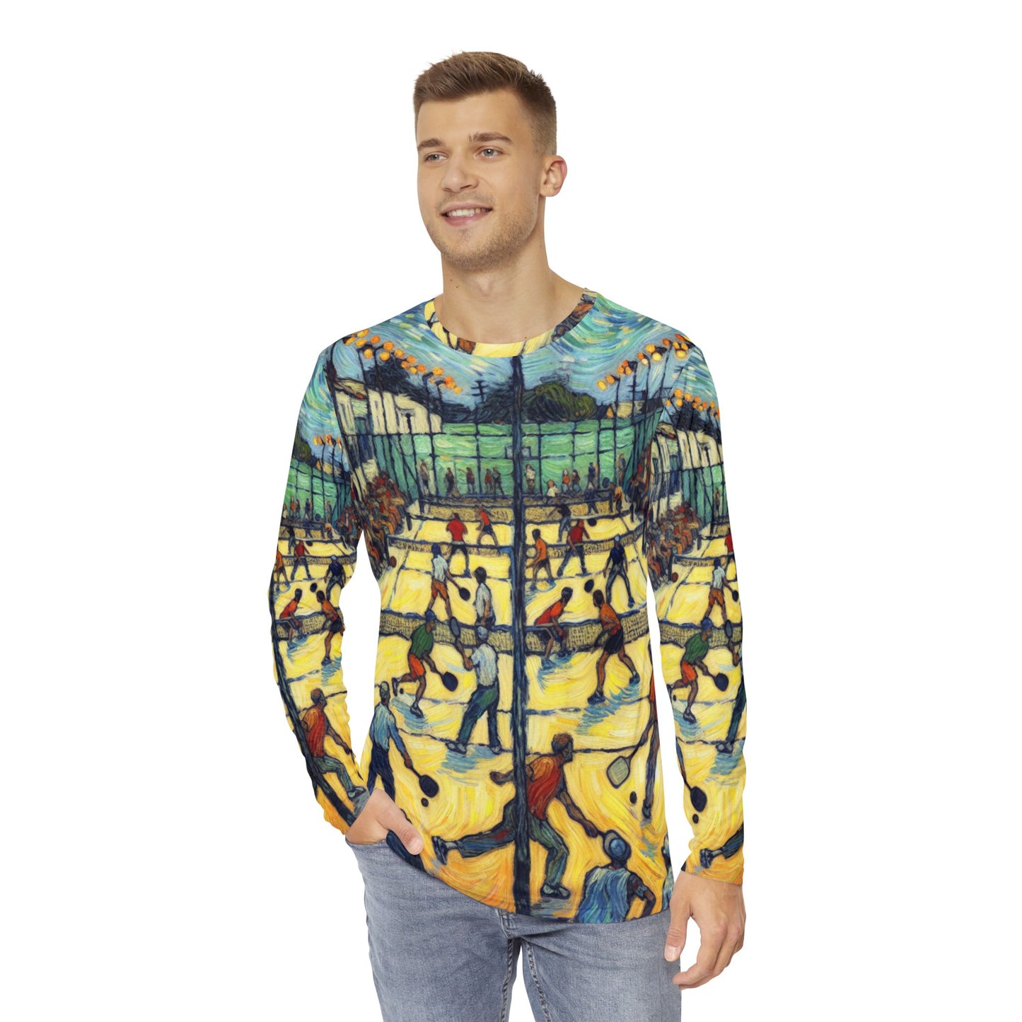 Starry Sports Night Canvas - Tee