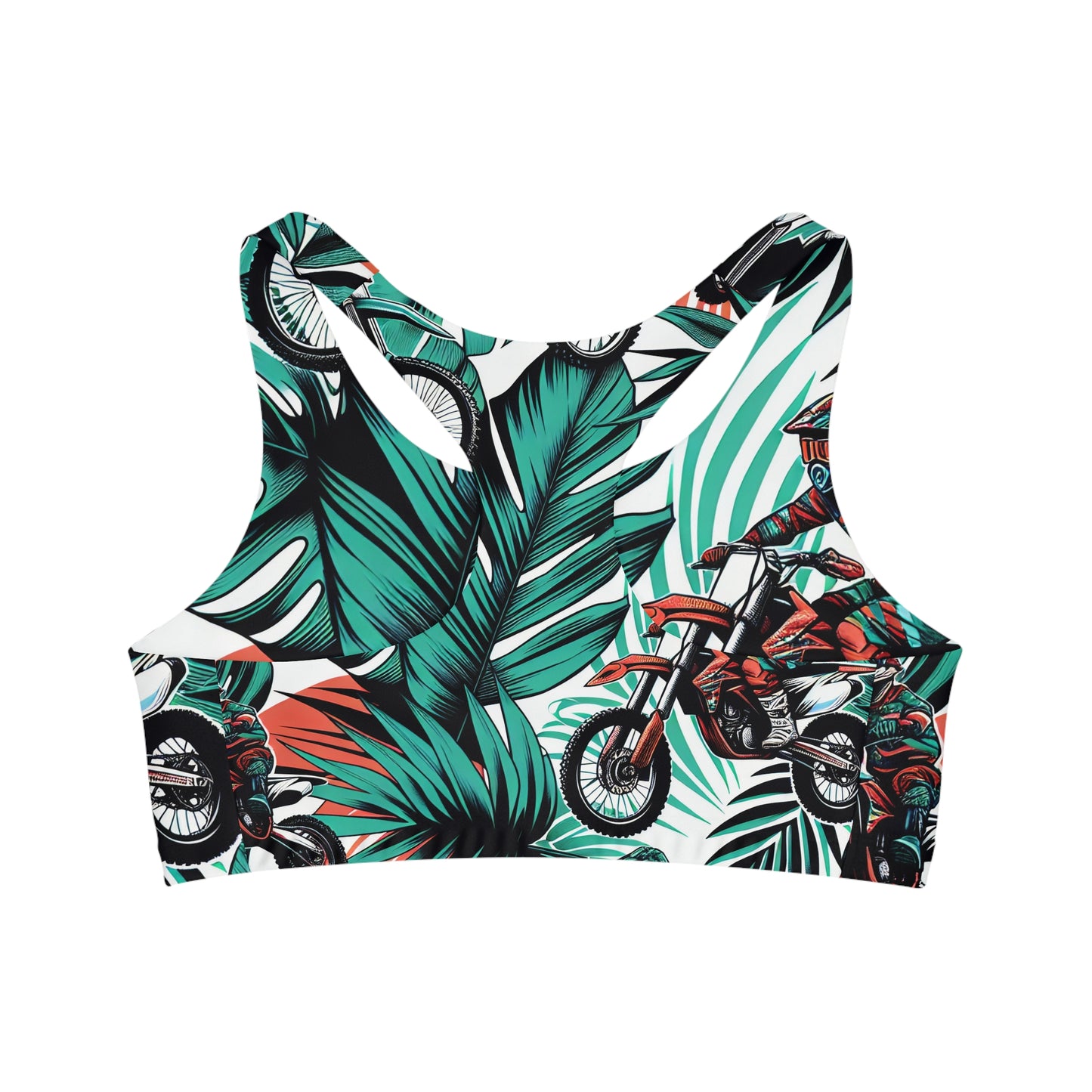 Tropical Moto Rush - Sports Bra