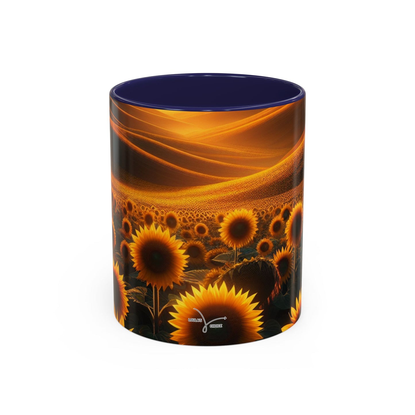 Amber Waves Sunflower Horizon - Mugs