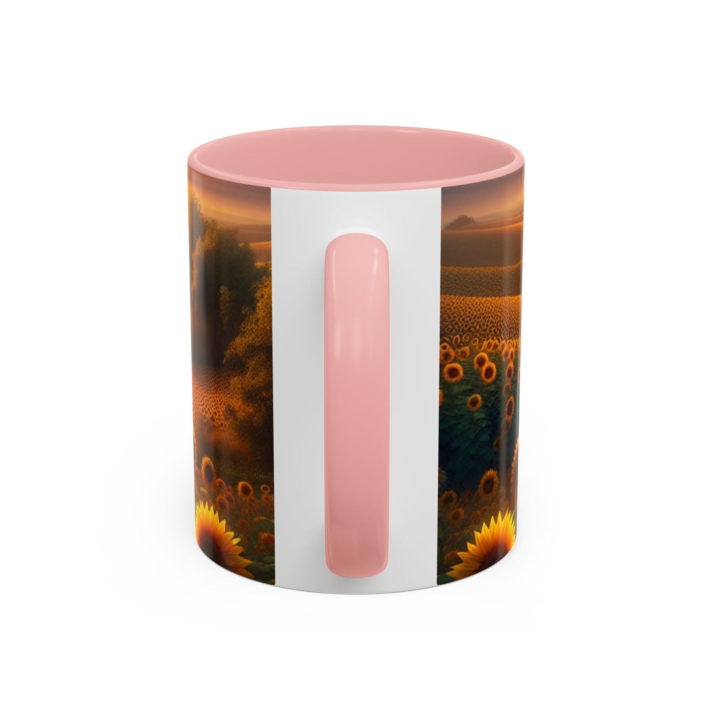 Amber Sunflower Expanse - Mugs
