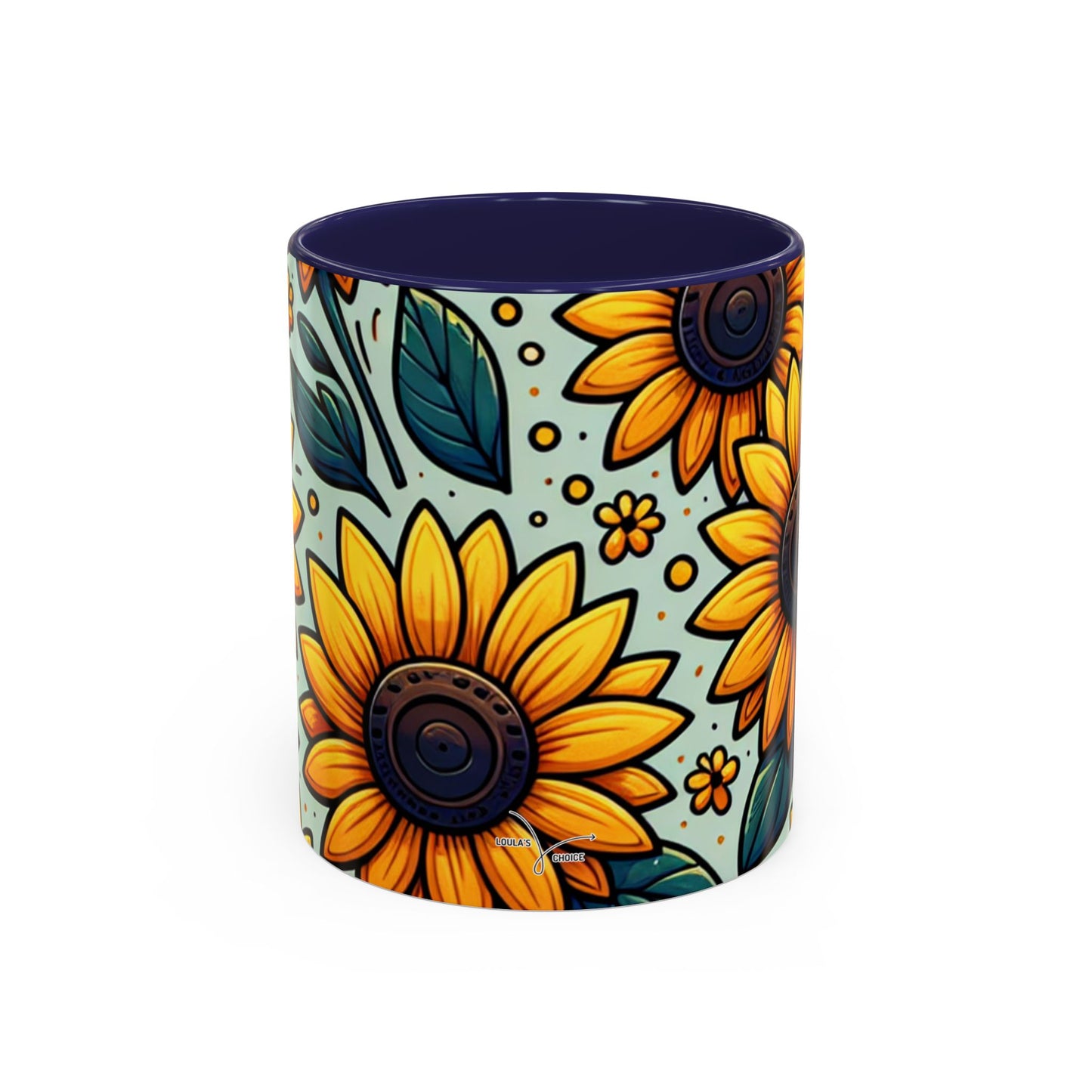 Sunshine Meadow Blooms Pattern - Mugs