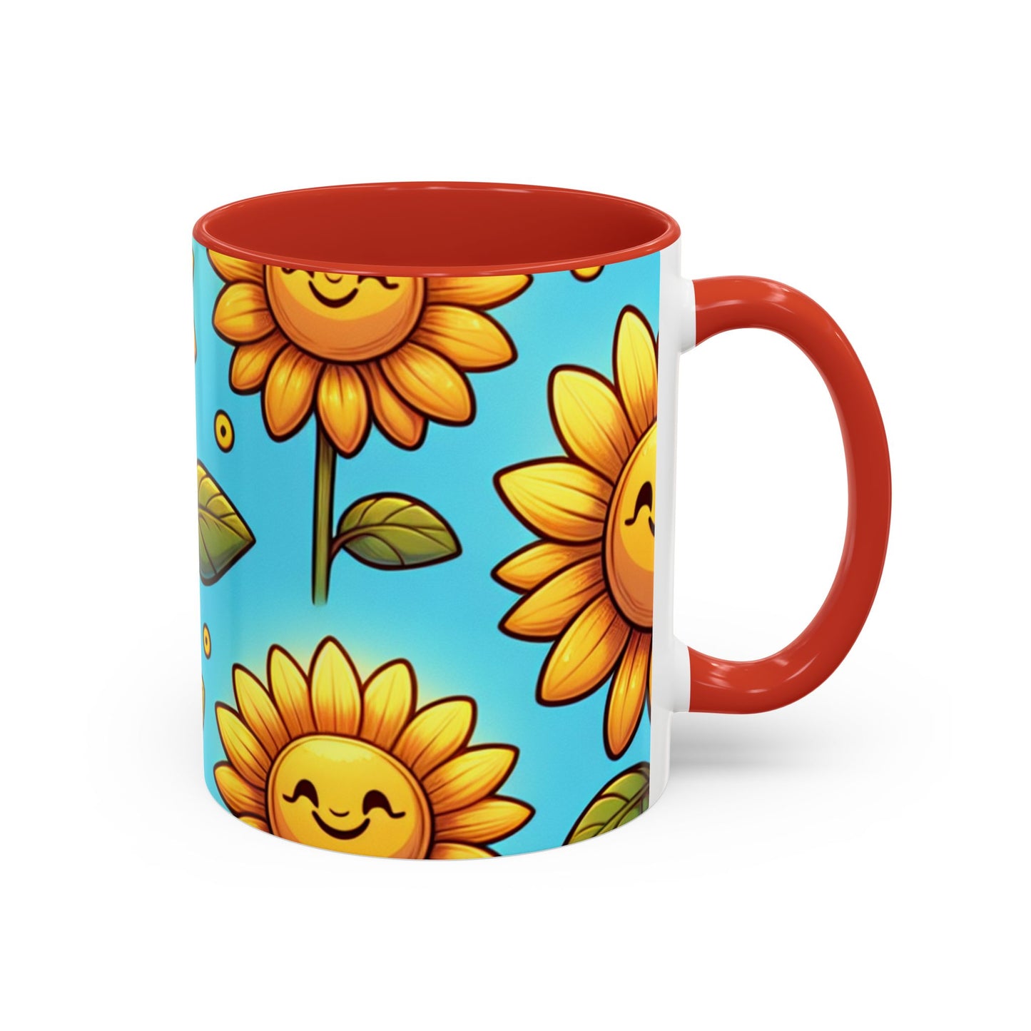 Sunny Smiles Sunflower Bliss - Mugs