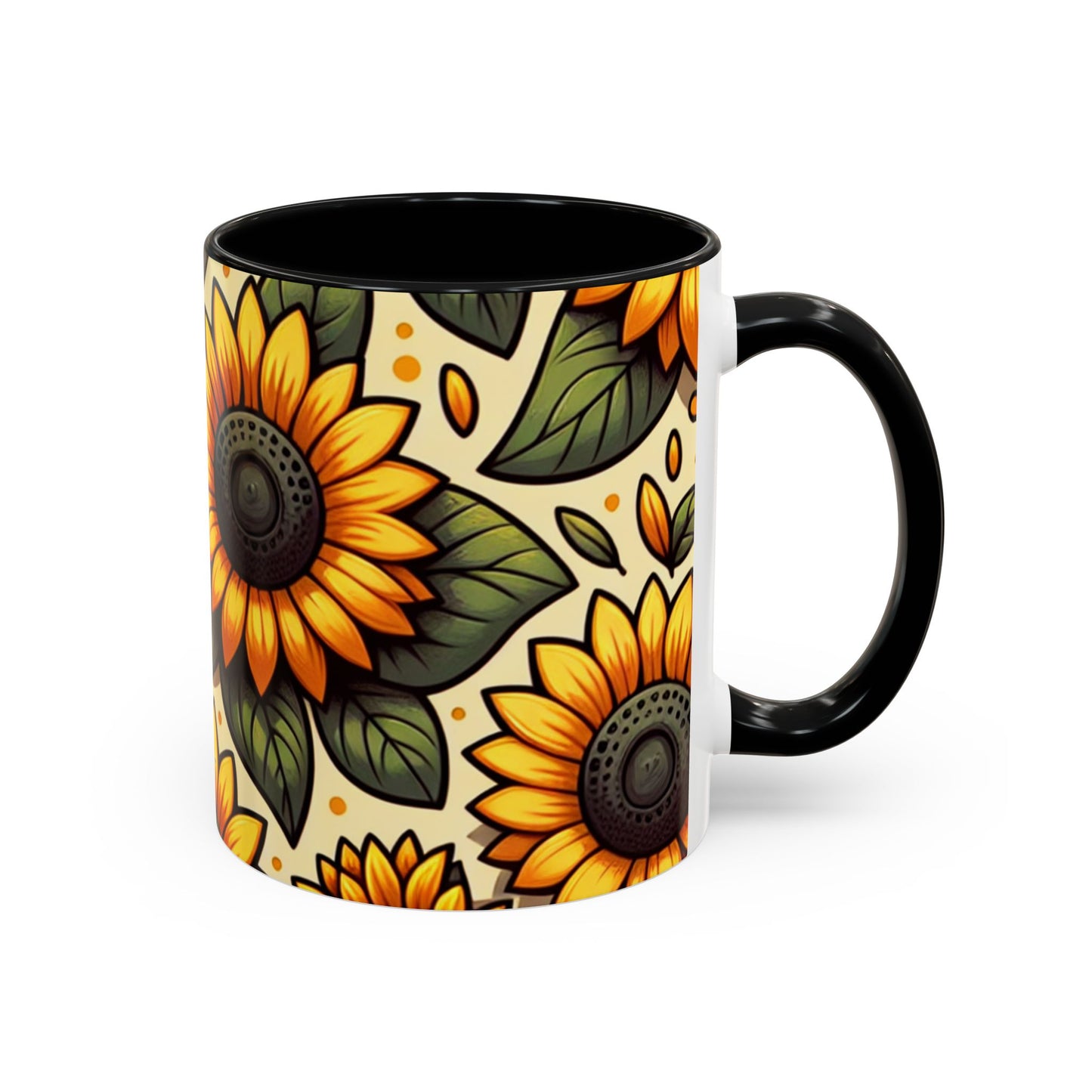 Sunshine Meadow Sunflower Array - Mugs