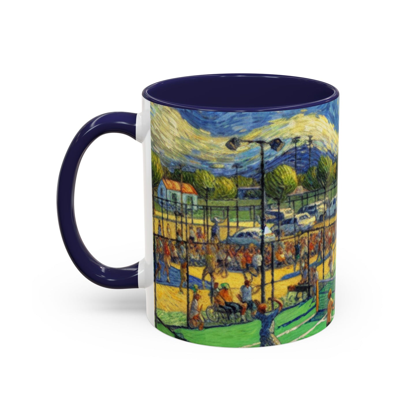 Starry Pickleball Dreamscape Pattern - Mugs
