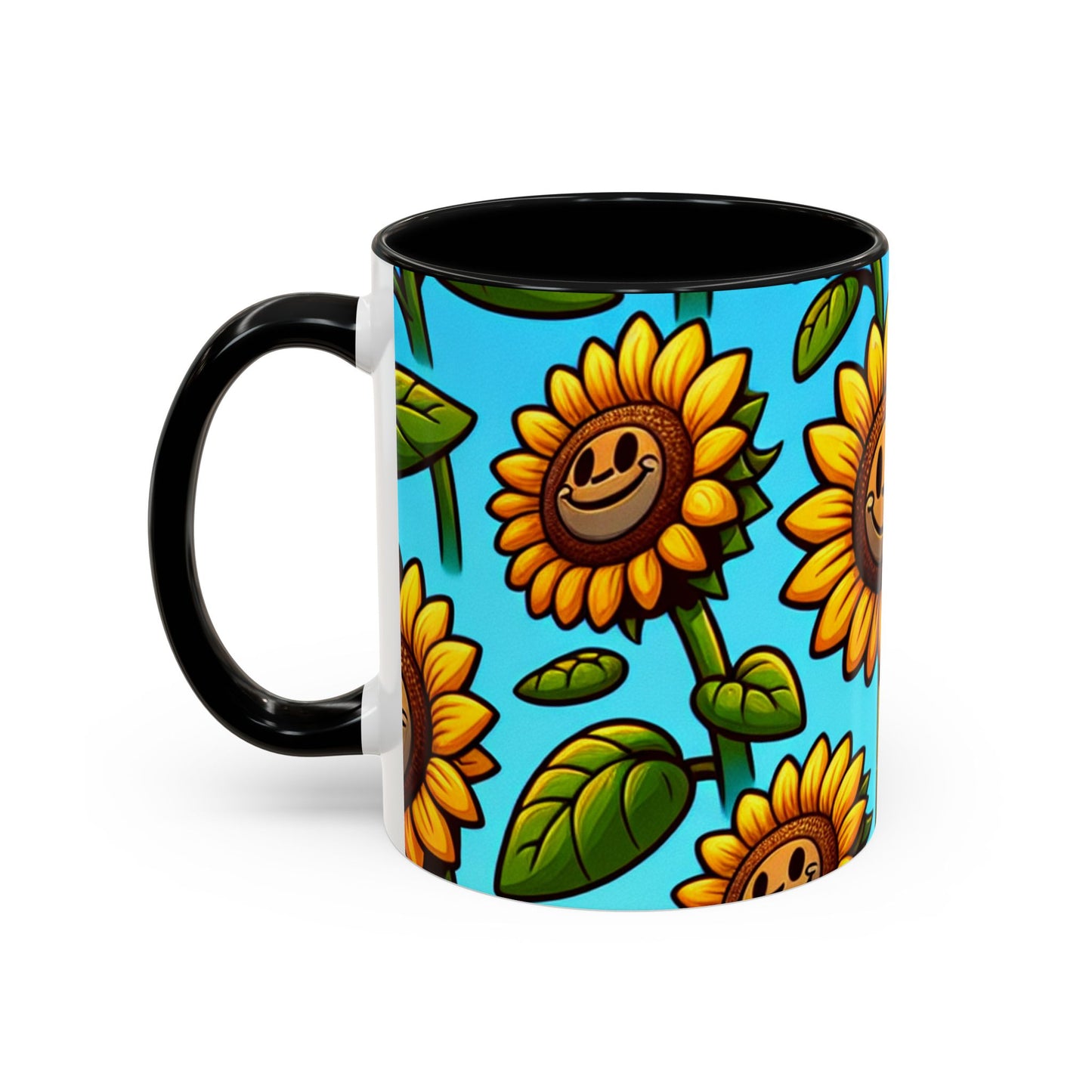 Sunny Smiles Sunflower Haven - Mugs