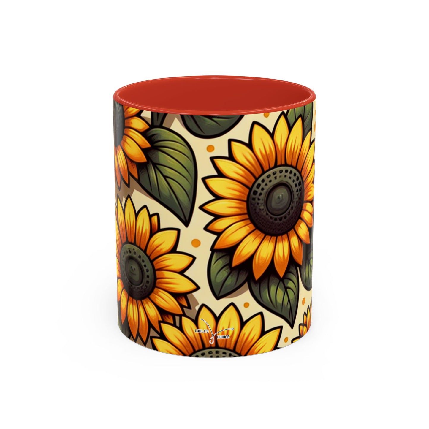 Sunshine Meadow Sunflower Array - Mugs