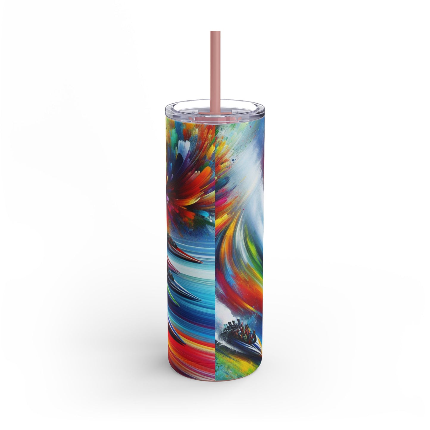 Racing Waves of Color - Tumblers