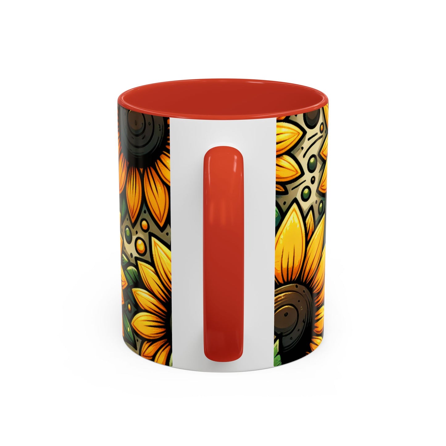 Sunflower Radiance Tapestry - Mugs