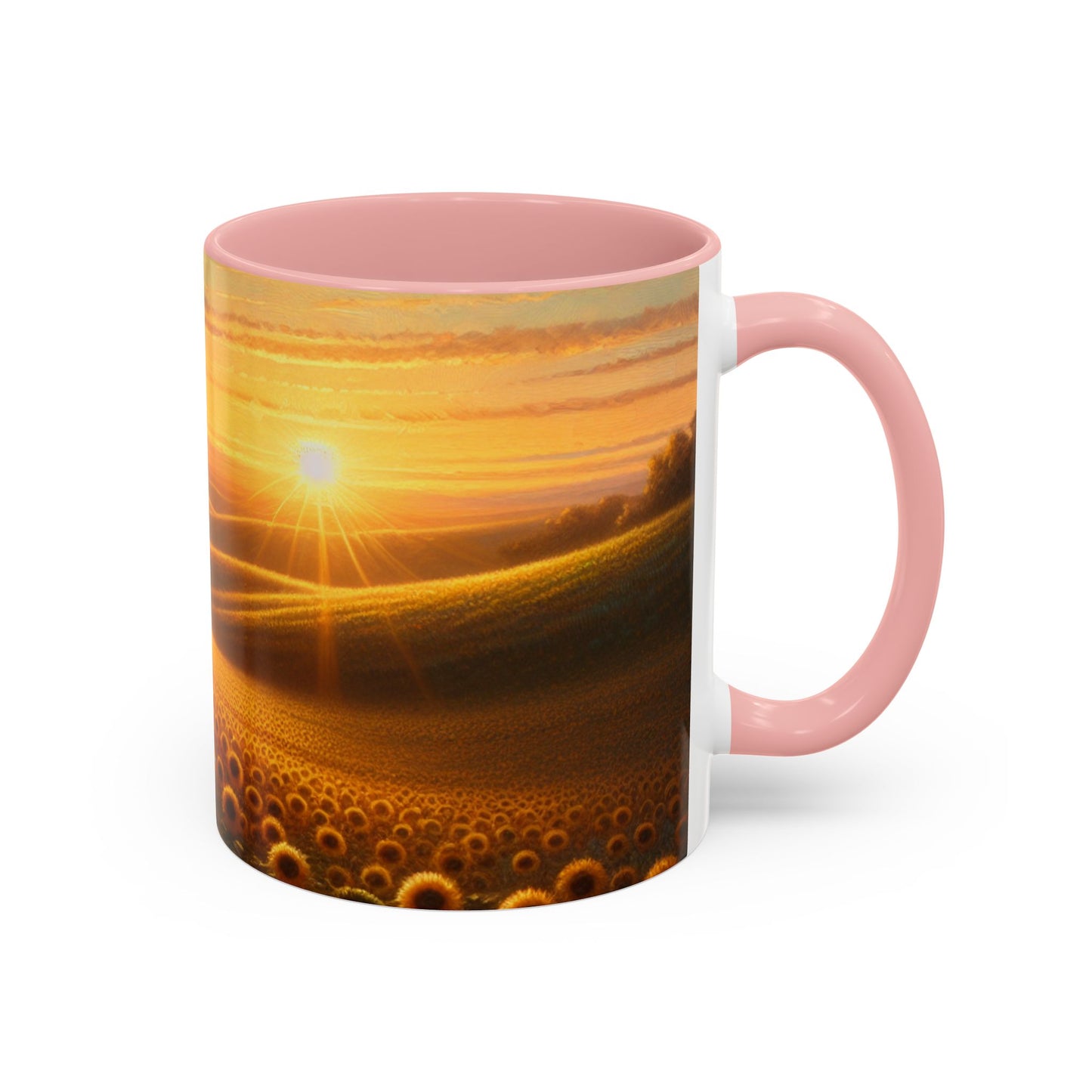 Golden Sunrise Harmony - Mugs