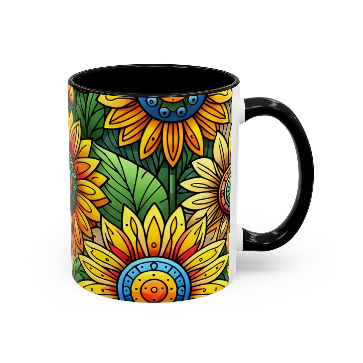 Sunflower Mosaic Medley - Mugs